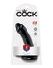 King Cock 6" Cock - Black | AdultSex.Toys