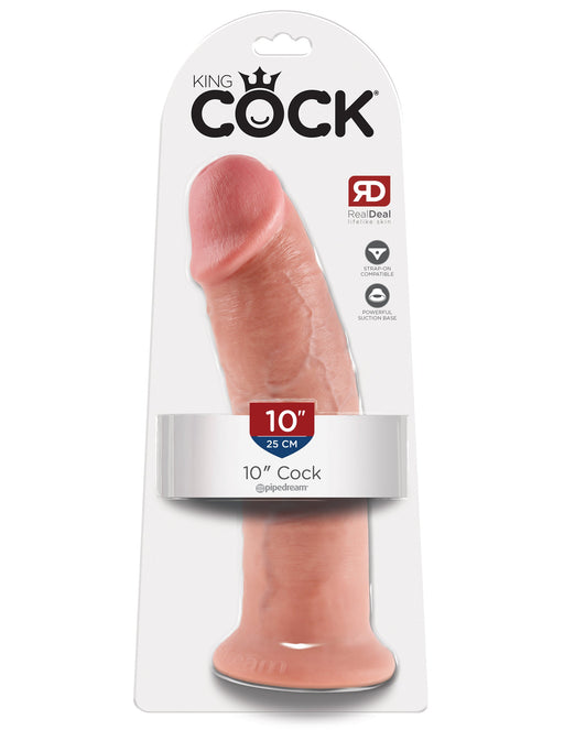 King Cock 10" Cock - Light | AdultSex.Toys