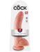 King Cock 9" Cock with Balls - Light | AdultSex.Toys