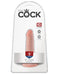 King Cock 5" Dildo - Light | AdultSex.Toys