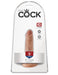 King Cock 5" Cock - Tan | AdultSex.Toys