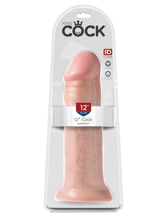 King Cock 12" Cock - Light | AdultSex.Toys