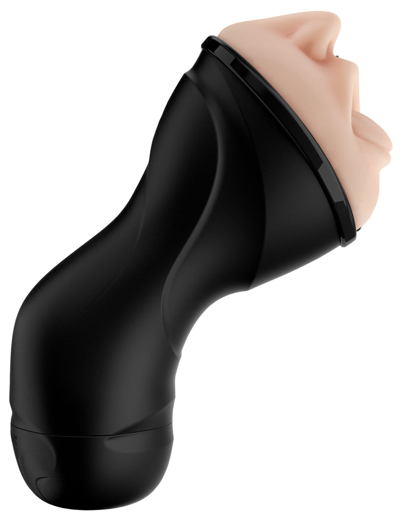 Pipedream PDX Elite Deep Throat Vibrating Stroker - Automatic Stroker Masturbator - Canister Masturbation Cup