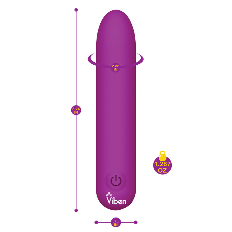 Viben Bombshell Flexible Bullet - Berry