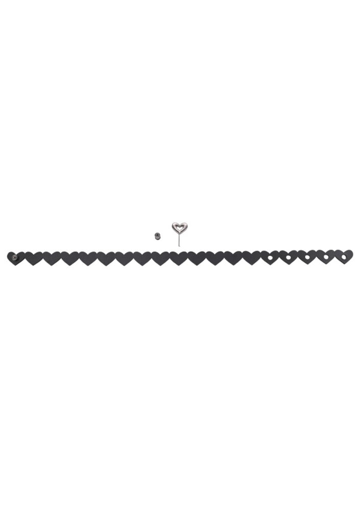 Sportsheets Heart Day Collar - Black