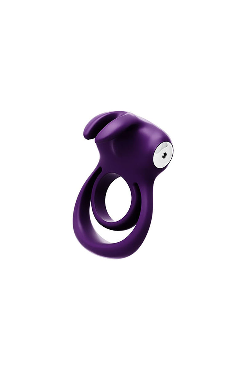 VeDO Thunder Bunny Rechargeable Dual Ring - Perfectly Purple