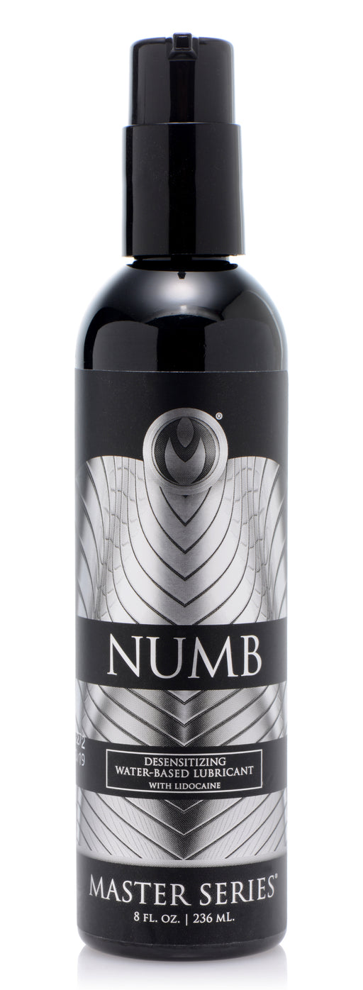 "Numb Desensitizing Water Based Lubricant - 8 Fl. Oz. / 236 ml MS-AE752"