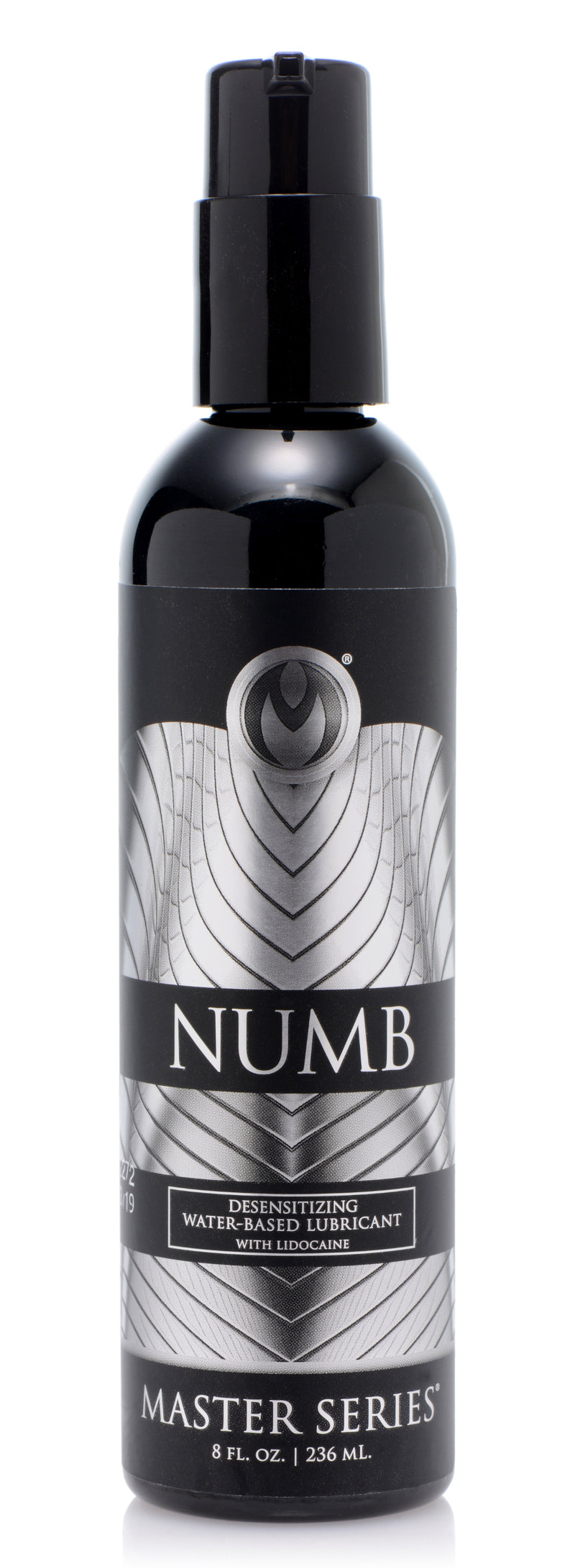 XR Brands Numb Desensitizing Water Based Lubricant - 8 Fl. Oz. / 236 ml