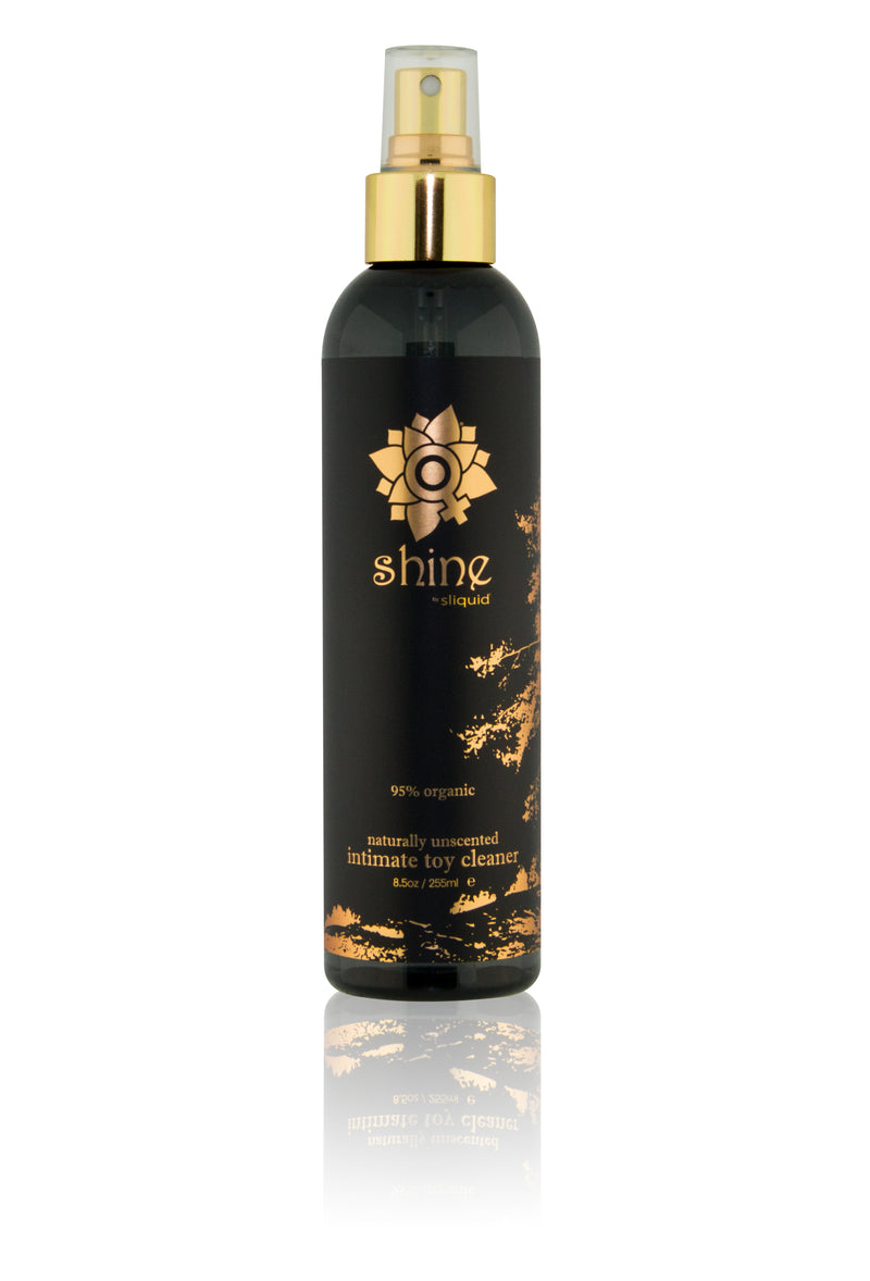 Sliquid Shine All Natural, Organic Tea Tree Oil Based Toy Cleaner - 8.5 Oz