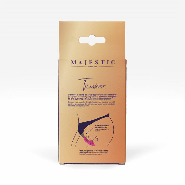Camtoyz Panty Vibrator Tinker Majestic App Based - Pink