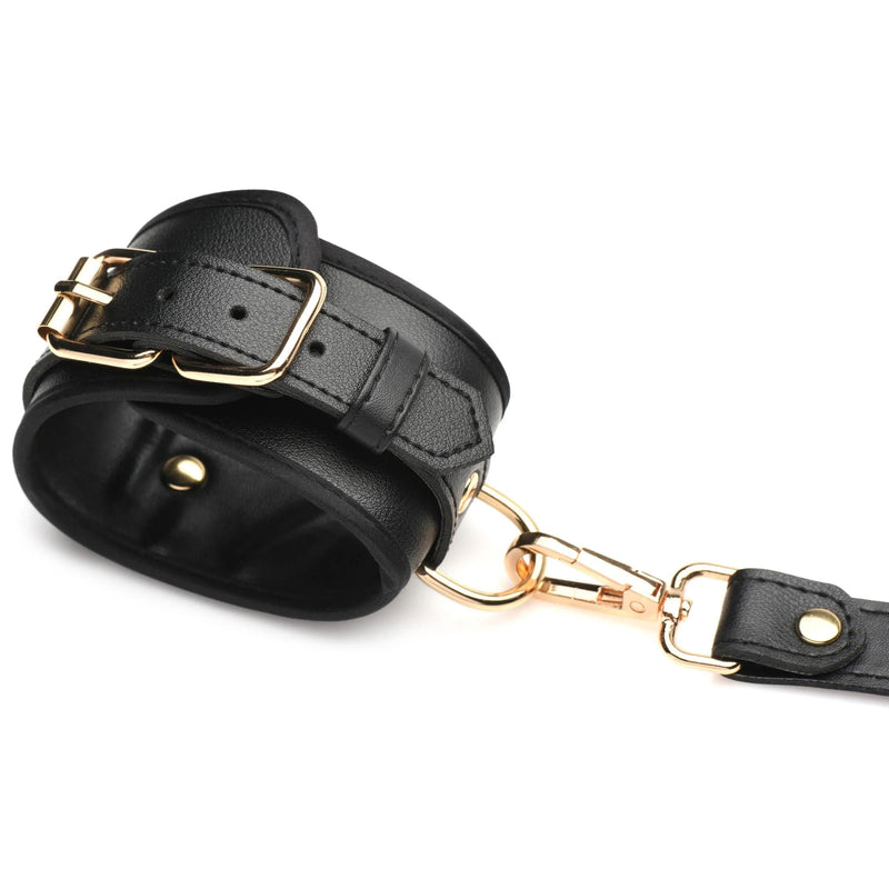 XR Brands Bondage Harness With Bows - Medium/large - Black