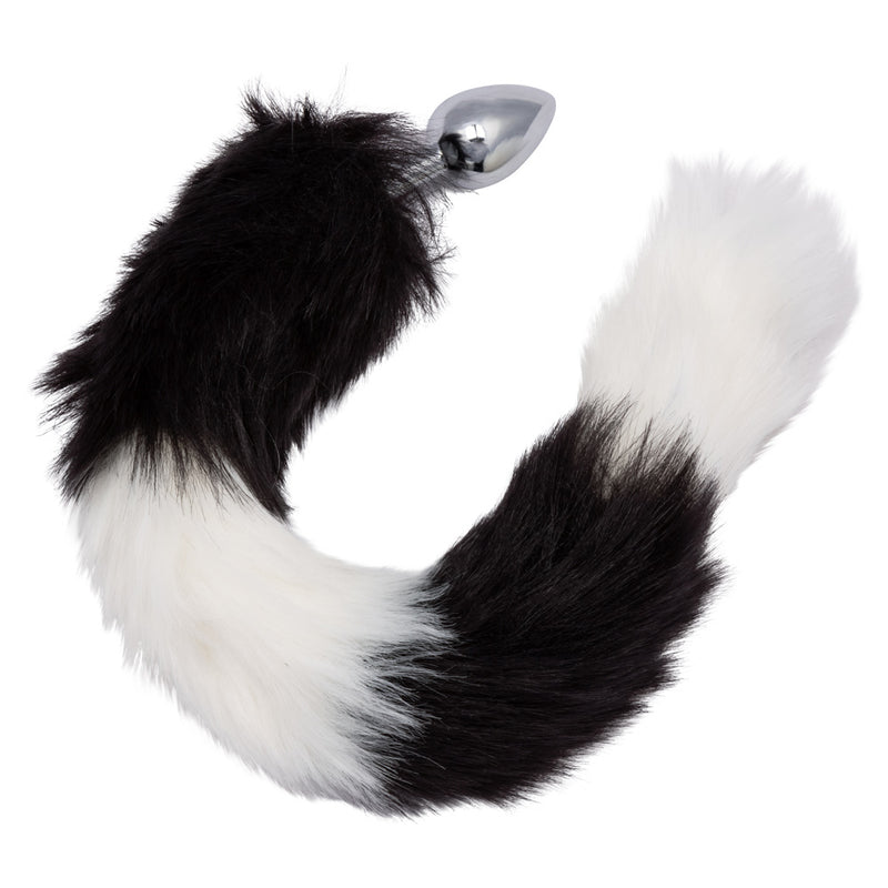 CalExotics Running Wild Tail - Black/white