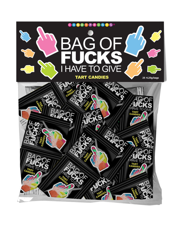 Little Genie Bag of Fucks I Have to Give Bag of 25 Count