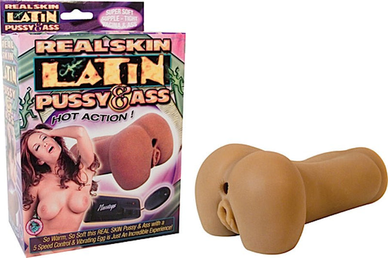 Nasstoys Real Skin Latin Pussy and Ass - Stroker Masturbator - Realistic Body Part Stroker