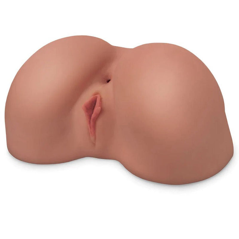 Pipedream Perfect 10 Booty - Tan - Stroker Masturbator - Realistic Body Part Stroker