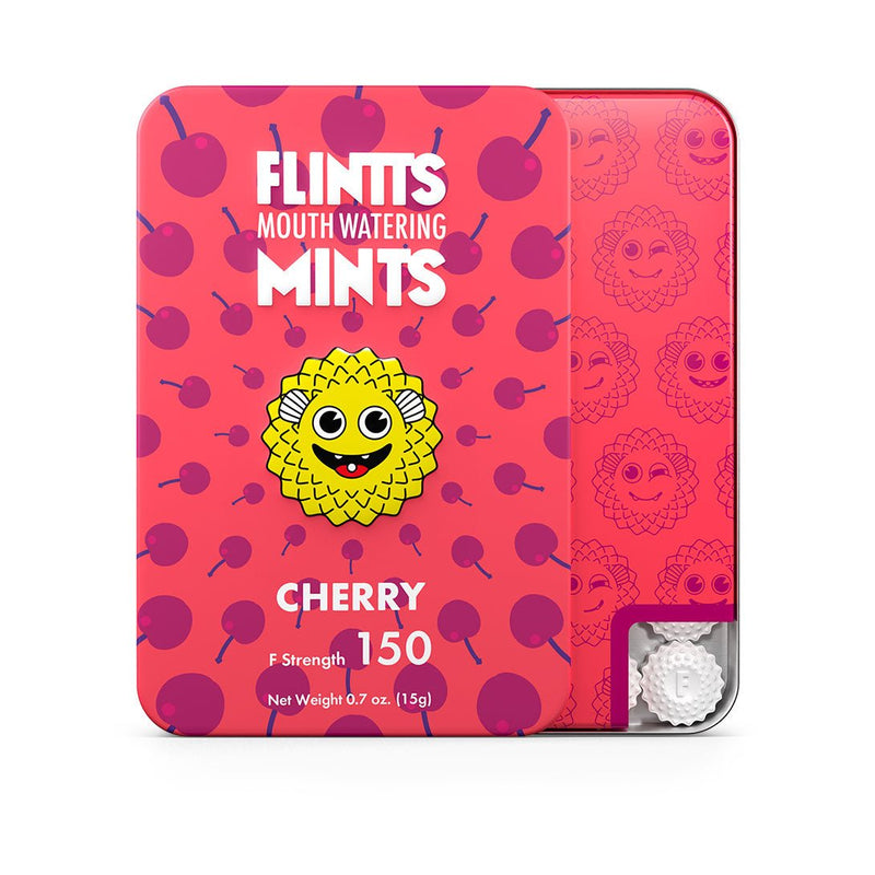 Flintts Mints Flintts Mouth Watering Mints Cherry - F-Strength 150