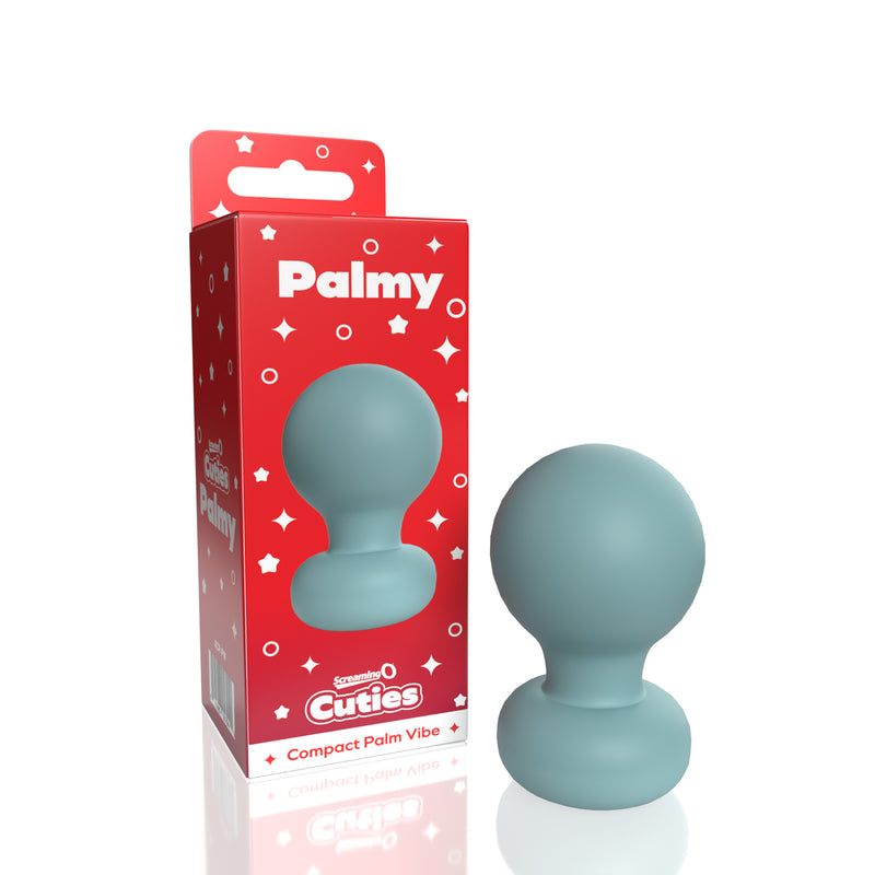 Screaming O Screaming O Cuties Palmy Palm Vibrator - Powder Blue