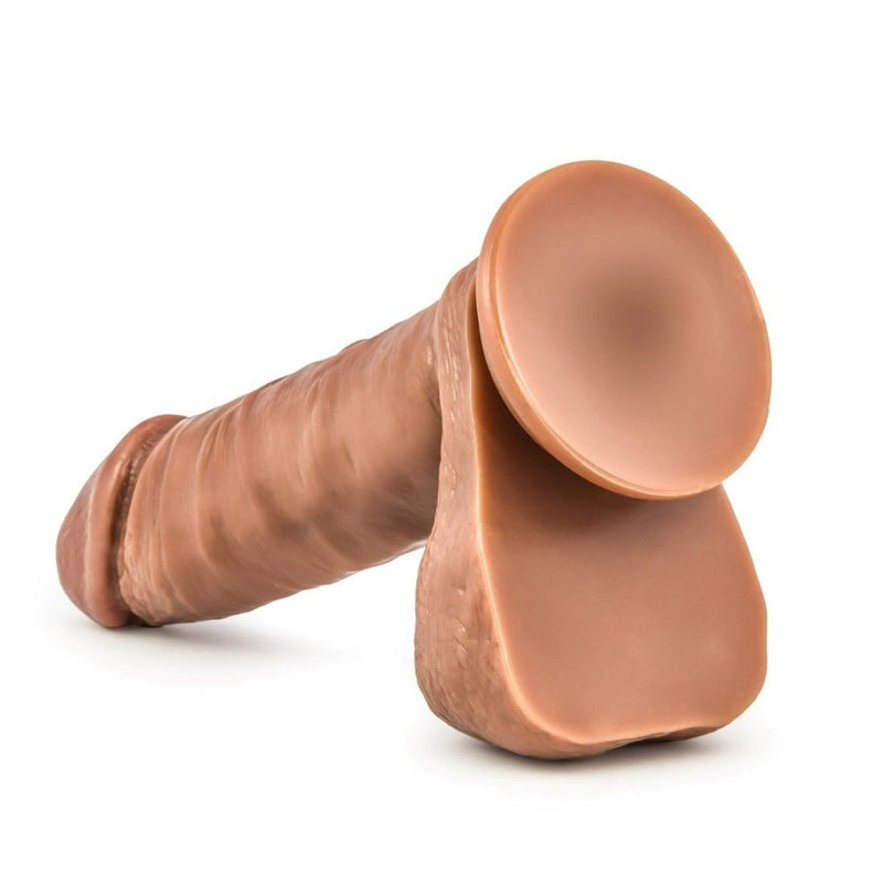 Coverboy The Matador Realistic Latin 8-Inch Long Dildo With Balls & Suction Cup Base