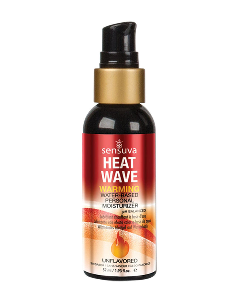 Sensuva Heat Wave Natural Water-Based Warming Lubricant 2oz