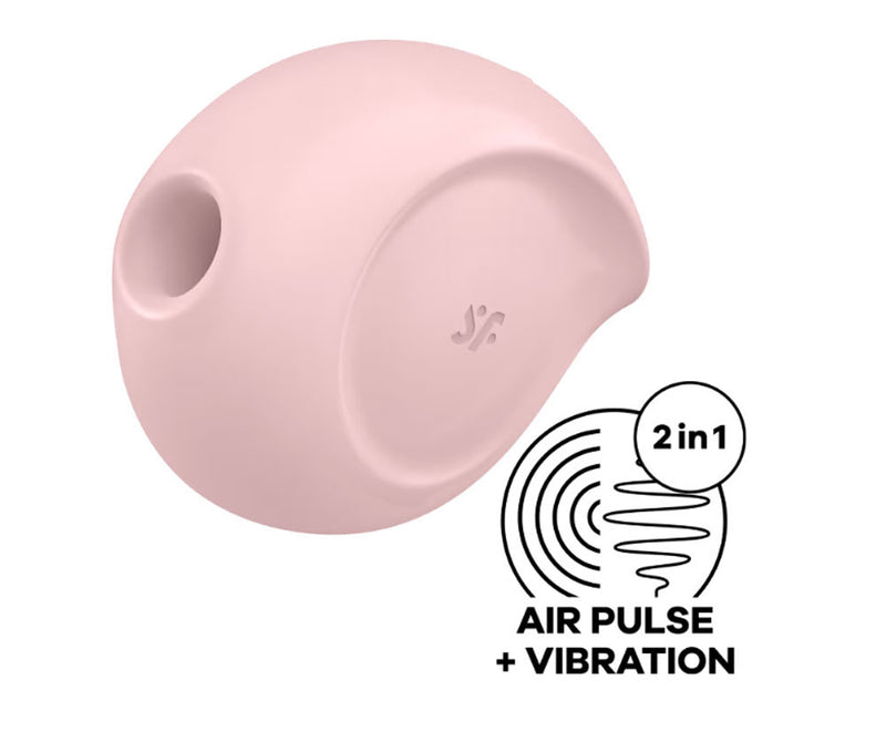 Satisfyer Satisfyer Sugar Rush - Air Pulse Stimulator Plus Vibration - Rose