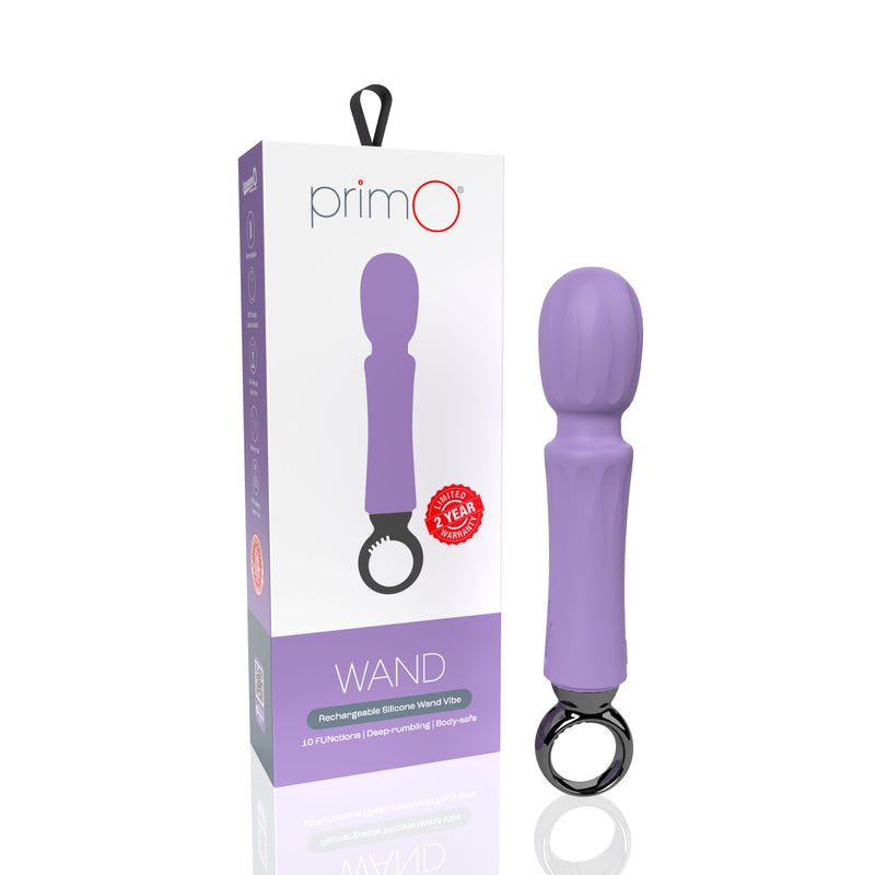 Screaming O Primo Wand Rechargeable Vibe - Lilac