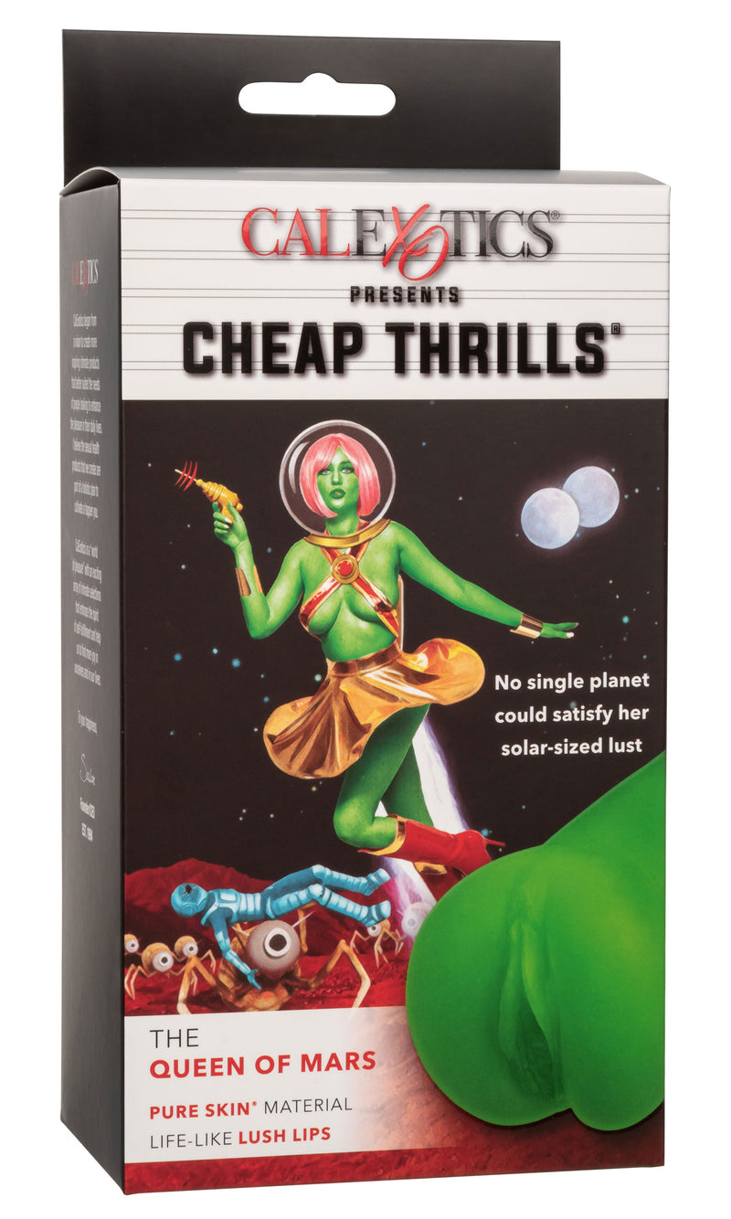 CalExotics Cheap Thrills - Queen of Mars - Green - Stroker Masturbator - Pocket Pussy