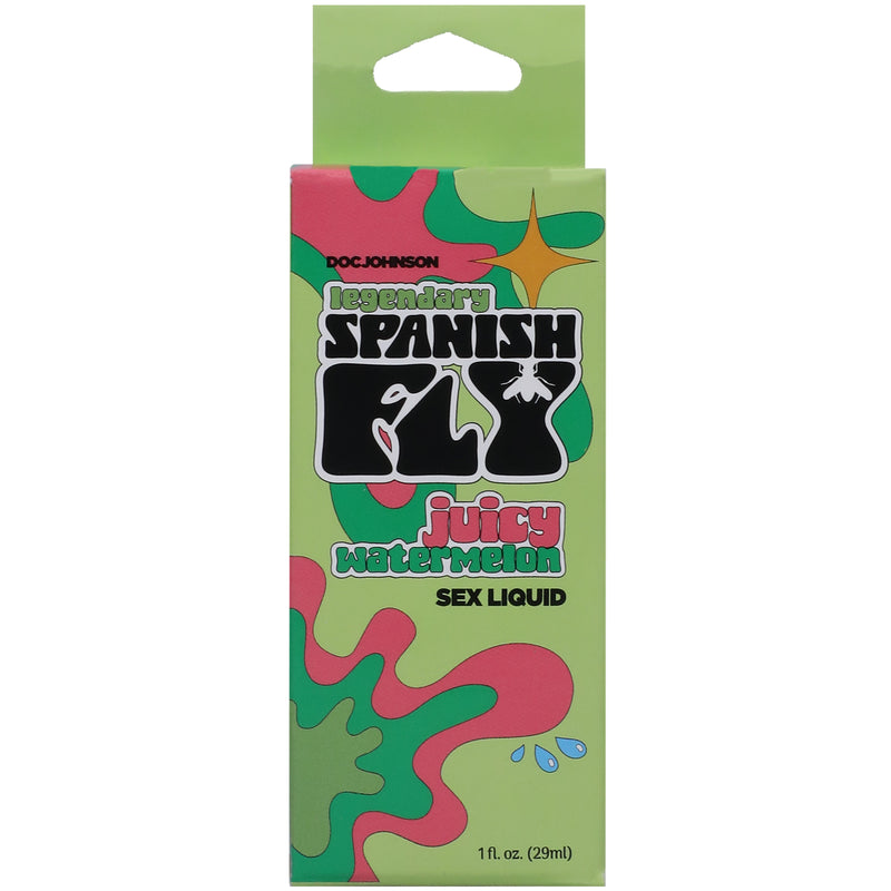Doc Johnson Spanish Fly - Sex Drops - Watermelon - 1 Oz