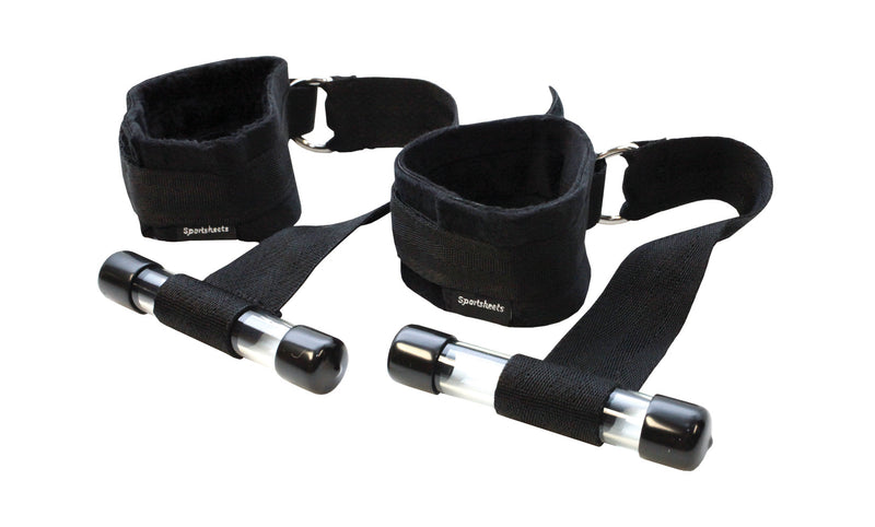 Sportsheets Door Jam Cuffs - Black