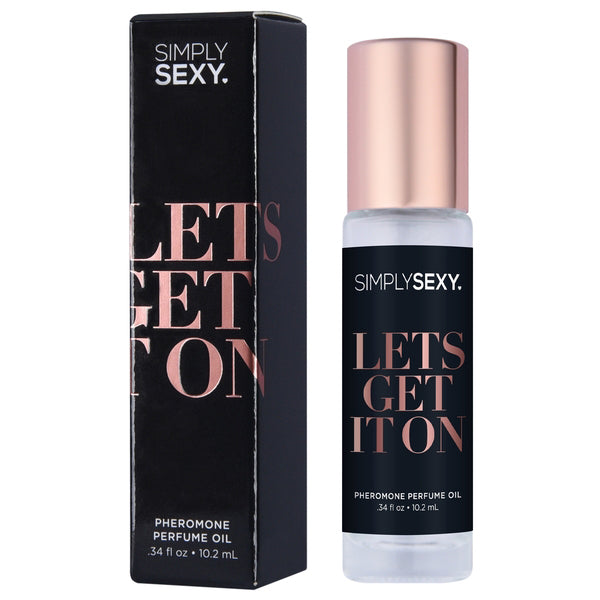 Classic Brands Simply Sexy Lets Get It on - Pheromone Perfume Oil Roll on - .34oz | 10.2ml