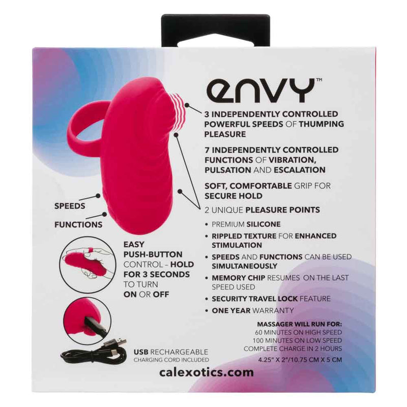 CalExotics Envy Handheld Thumping Massager - Pink