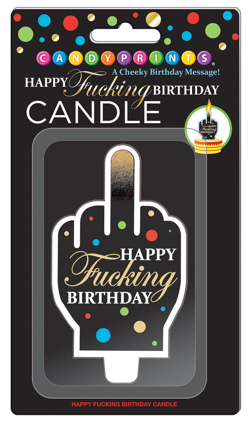 Little Genie Happy Fucking Birthday Candle