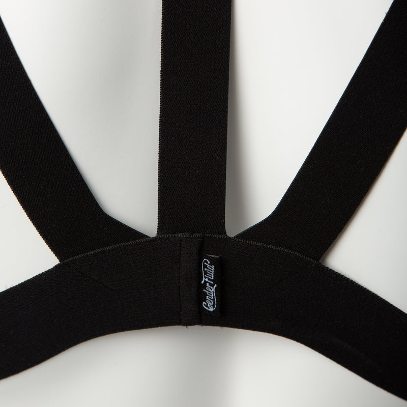 Voodoo Toys Gender Fluid Majesty Harness - Small-Large - Black