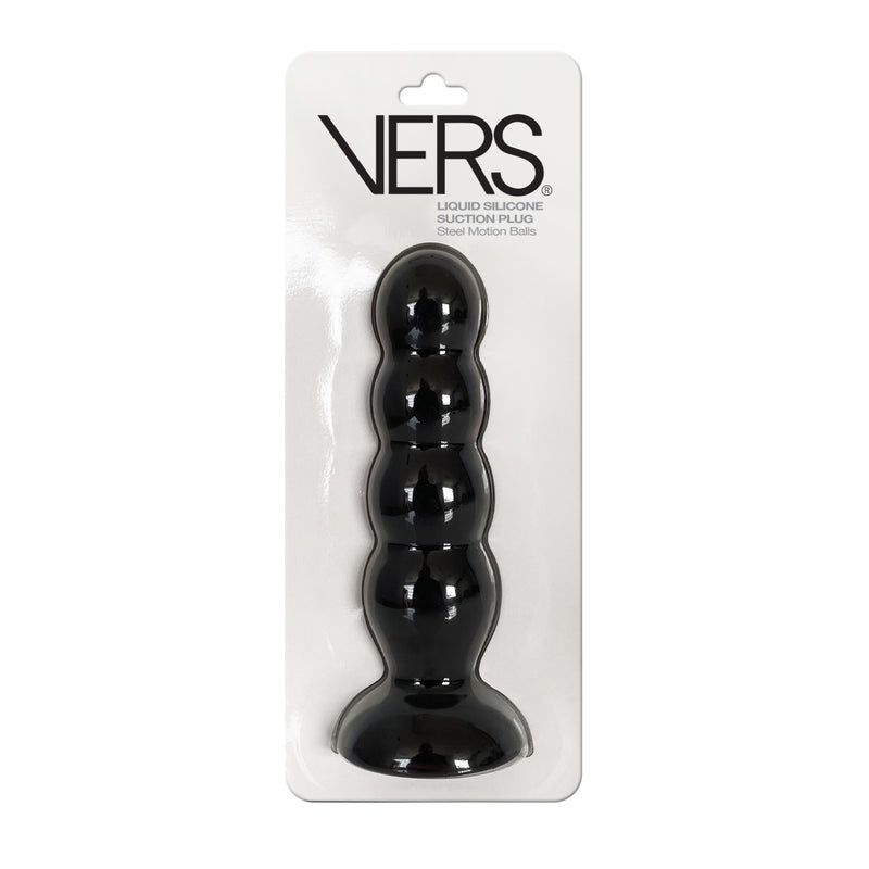 Rascal Vers Liquid Silicone Suction Plug - Black