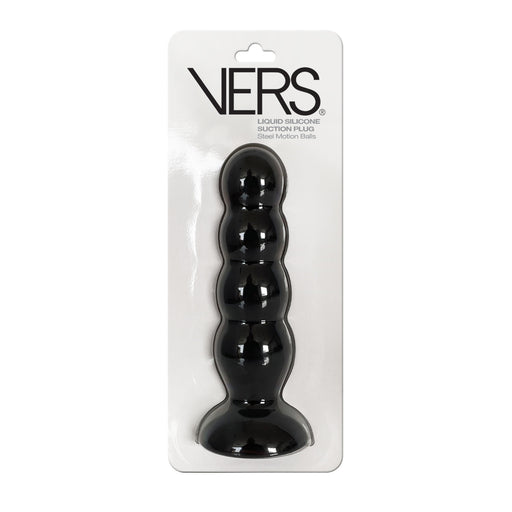 "Vers Liquid Silicone Suction Plug - Black BY-VRS-2209"