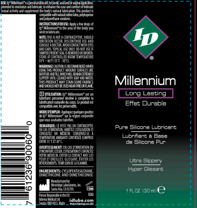 I.D. Lubricants ID Millennium Silicone Lubricant 1 Oz