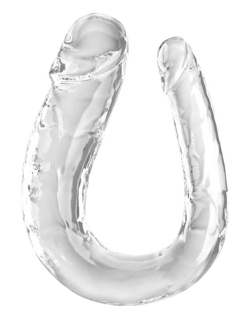 Pipedream Large Double Trouble - Clear