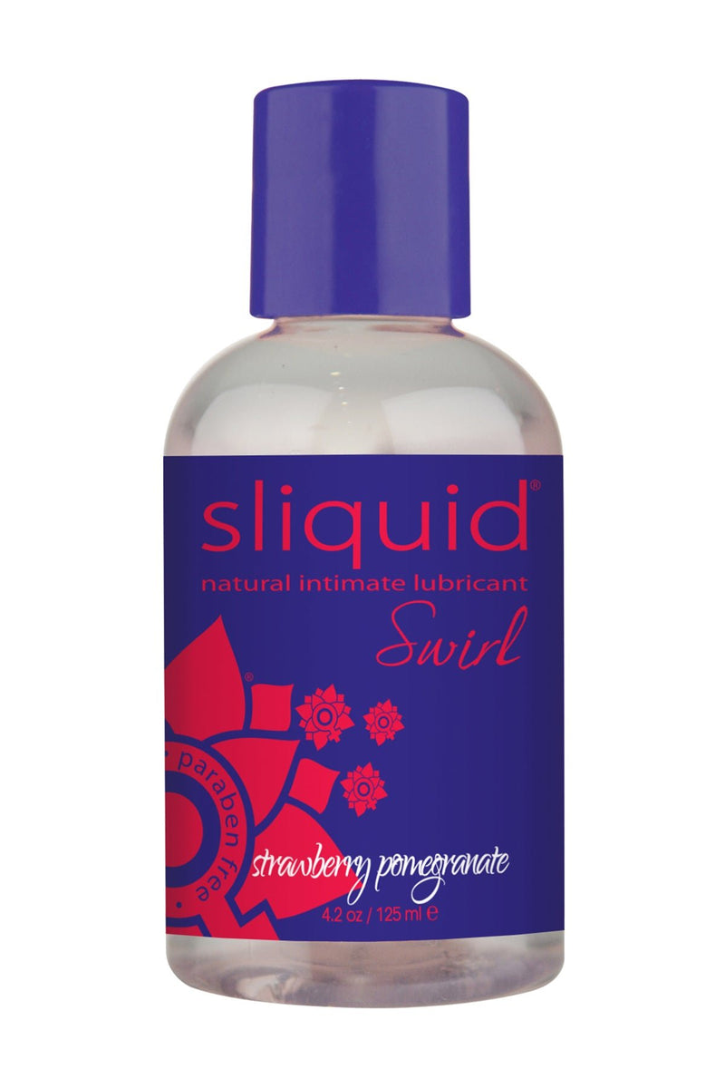 Sliquid Naturals Swirl - Strawberry Pomegranate - 4.2 Fl. Oz. (124 ml)