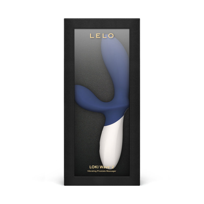 Lelo Loki Wave 2 - Base Blue - Vibrating - Prostate Massager