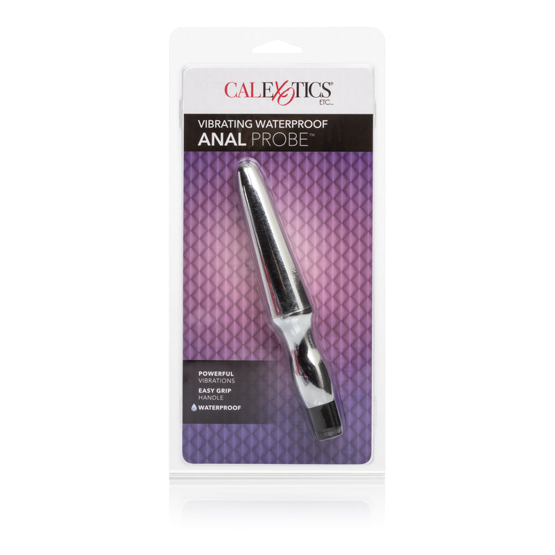 CalExotics Fujikos Waterproof Anal Probe - Silver