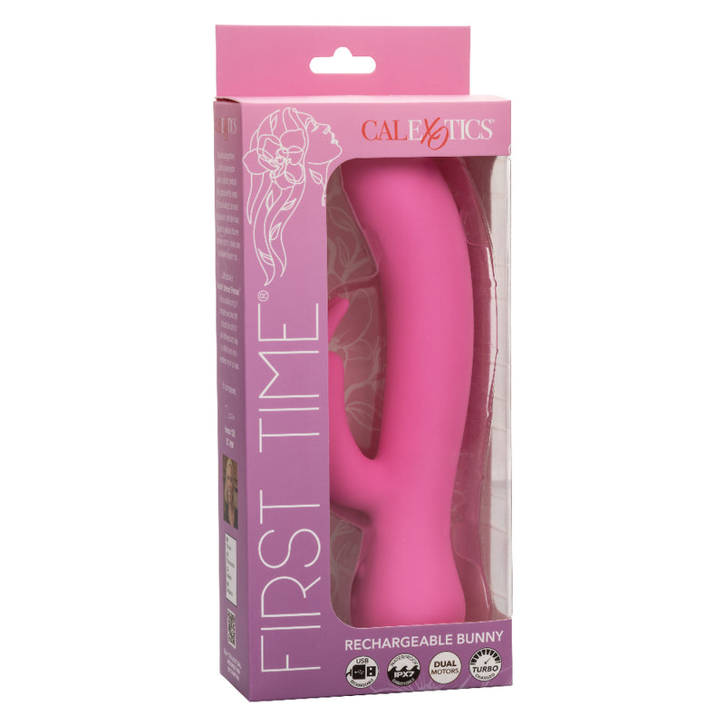 CalExotics First Time Rechargeable Bunny - Pink