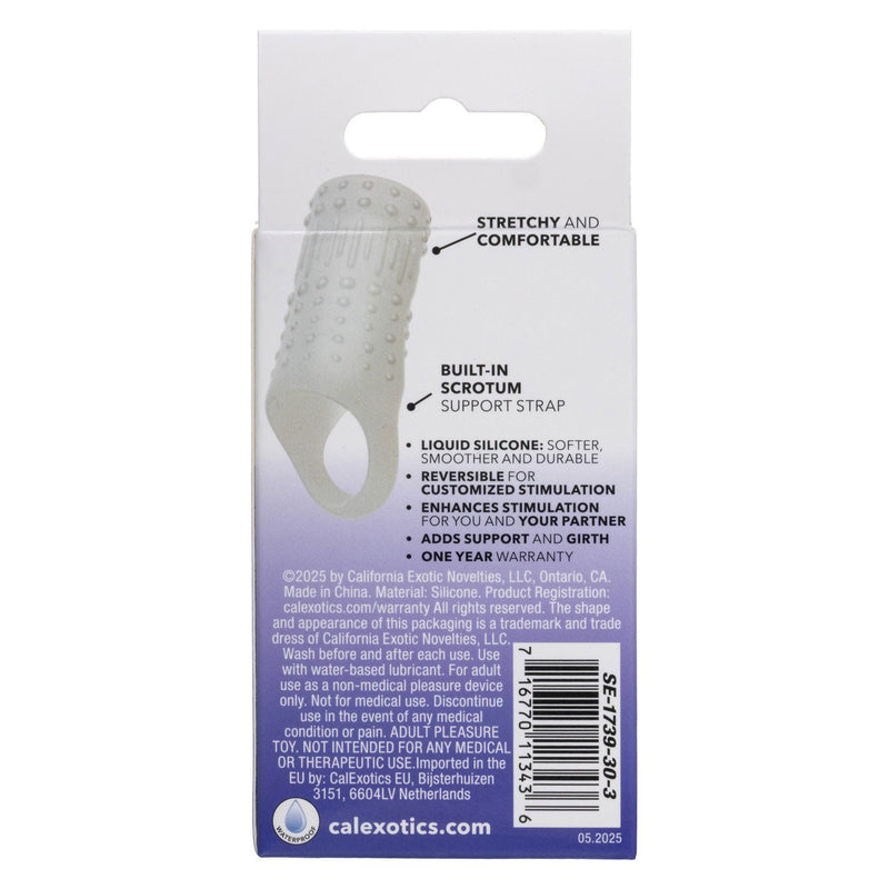 CalExotics Basic Essentials Liquid Silicone Stimulation Enhancer - Clear