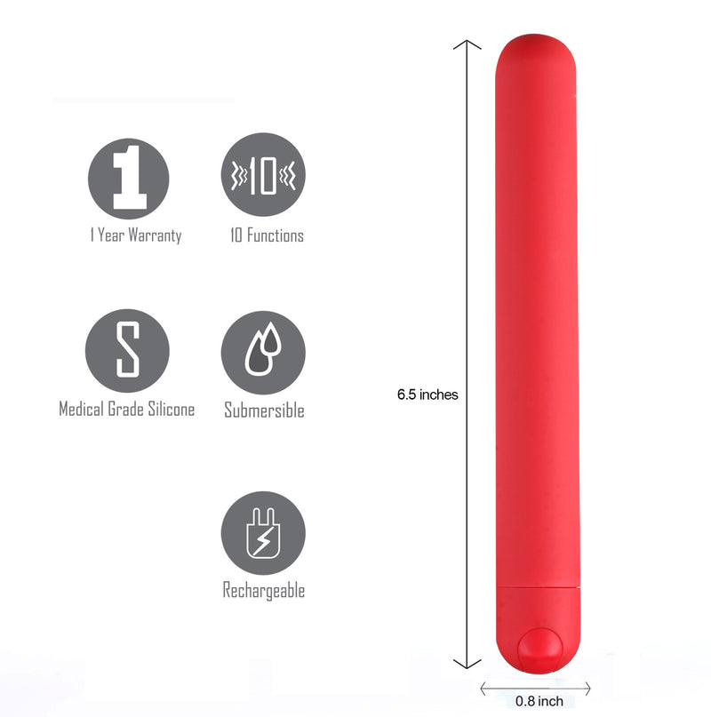 Maia Toys Abbie X-Long Super Charged Bullet - Red
