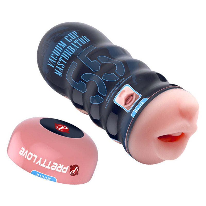 Pretty Love - Mouth - Realistic Stroker Masturbator - Canister Masturbation Cup