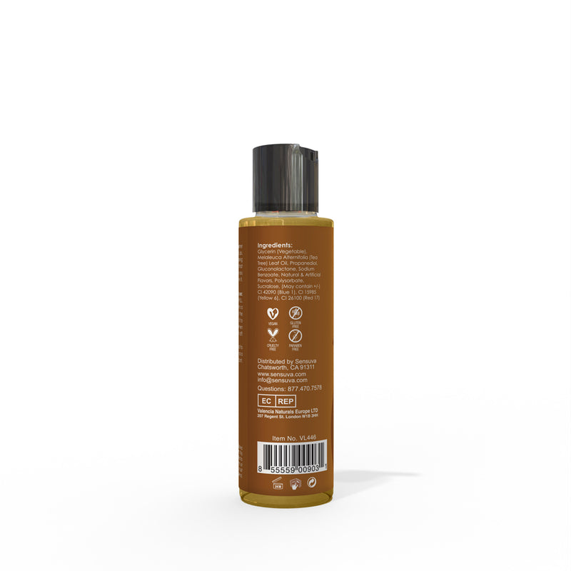 Sensuva Sizzle Lips Warming Edible Gel - Salted Caramel - 4.2 Fl. Oz. / 125 ml