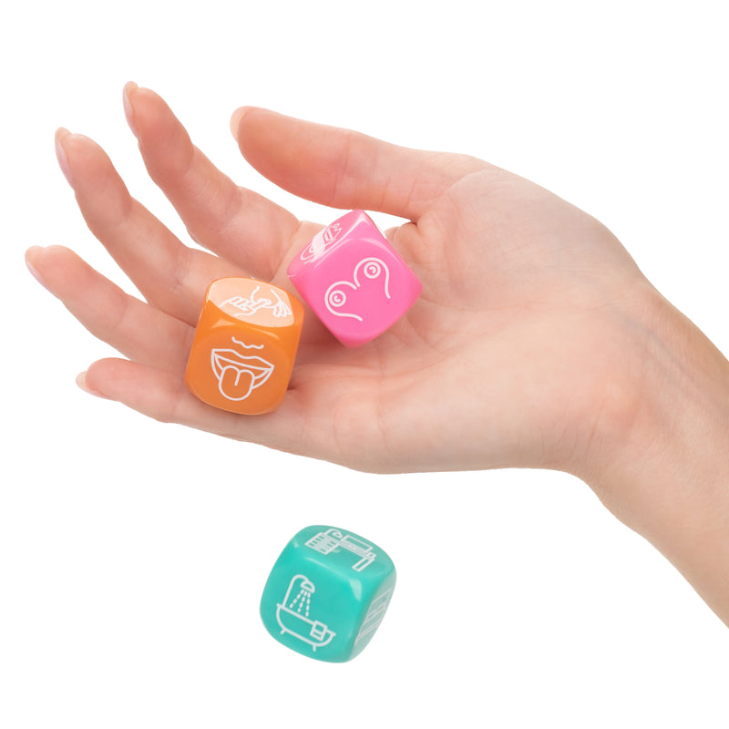 CalExotics Naughty Bits Roll With It Icon - Based Sex Dice Game