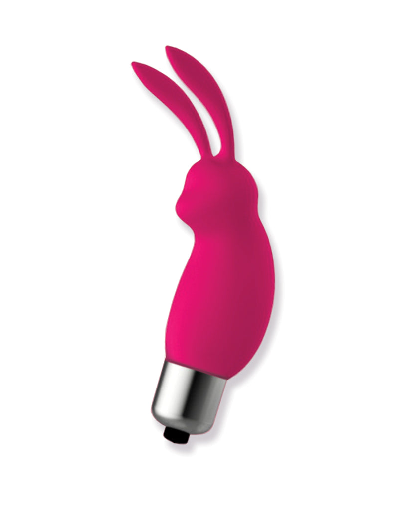 Icon Brands The 9's Silibus Silicone Bunny Bullet - Pink
