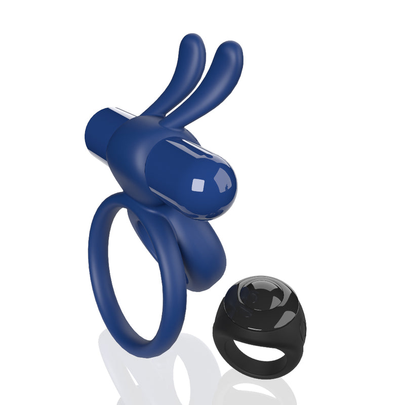 Screaming O Screaming O Remote Controlled Ohare Vibrating Ring - Blue