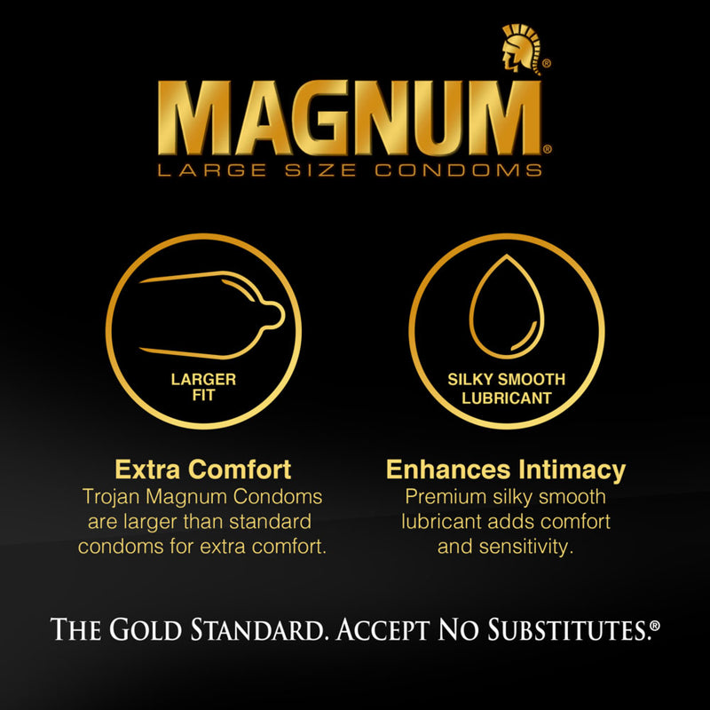 Paradise Marketing Trojan Magnum Thin - 3 Pack