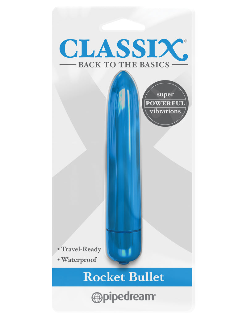Pipedream Classix Rocket Bullet - Blue