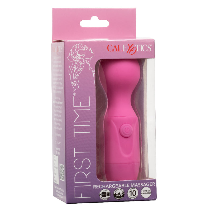 CalExotics First Time Rechargeable Massager - Pink